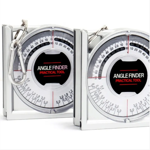 This multi-functional angle measuring instrument is a precision tool used in the woodworking, hardware and construction industries. Its scale is extremely precise, reaching up to several inches. It is easy to operate and convenient to use. It has strong adaptability to various scenarios. Whether it is for professional projects or DIY at home, whether it is for insertion and nail hole operations, it can accurately measure angles and help you create high-quality works with every perfect angle.