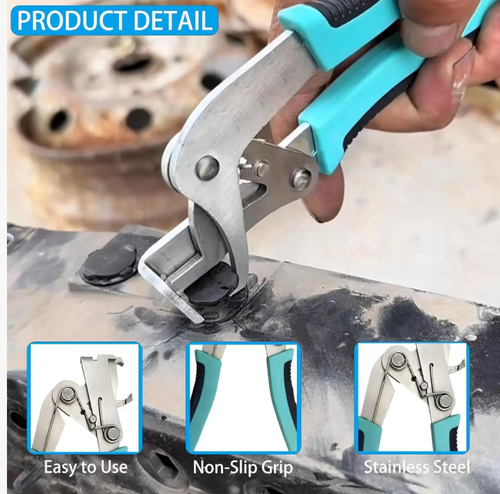 This efficient automotive clamp is specially designed for car maintenance. The ergonomic handle is comfortable and anti-slip. Made of high-quality stainless steel, it is sturdy, durable and corrosion-resistant. The operation is simple, protecting the components from damage and improving the maintenance efficiency. Multiple sets are available for selection to meet various needs, making it a reliable assistant for car maintenance.