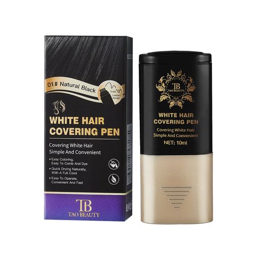 Order today and you will receive 3 bottles of 100% pure plant-based mild and harmless white hair covering cream. It gives a natural dark color, has a gentle formula, is non-irritating, and does not damage the hair. It dries immediately without residue. You can cover your white hair at any time and anywhere. Say goodbye to the embarrassment of gray hair at the roots. Achieve a perfect black hair color. It is a must-have tool for those who are lazy about taking care of their hair.