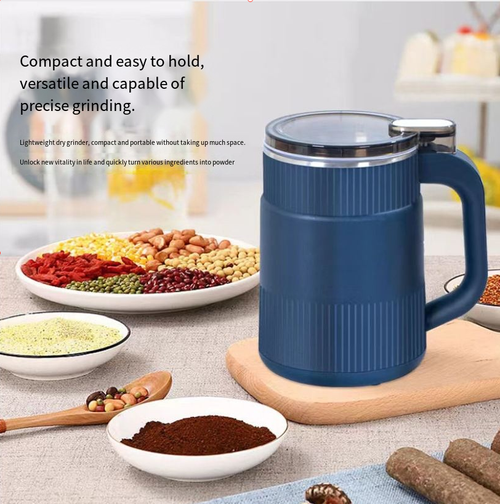Grain Mill, Small Household Grinder, High-Power Crusher, Wall-Breaking Machine, Suitable for Kitchen Use, Essential for Home Cooking, Christmas Gift Giving, Best for Christmas