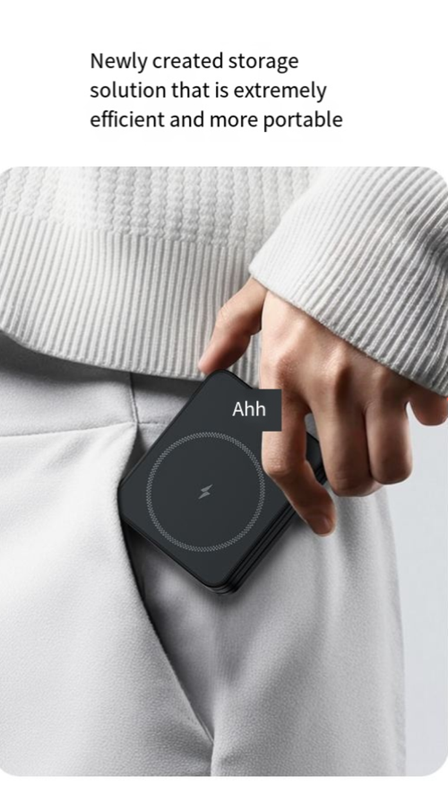 This three-in-one magnetic foldable wireless charger features precise magnetic fast charging that securely attaches. It is foldable and portable, and can be adjusted in multiple angles to fit various scenarios. It is compatible with multiple devices such as mobile phones, headphones, and watches, providing safe and fast charging. It is the all-in-one charging solution for your mobile work and travel needs.