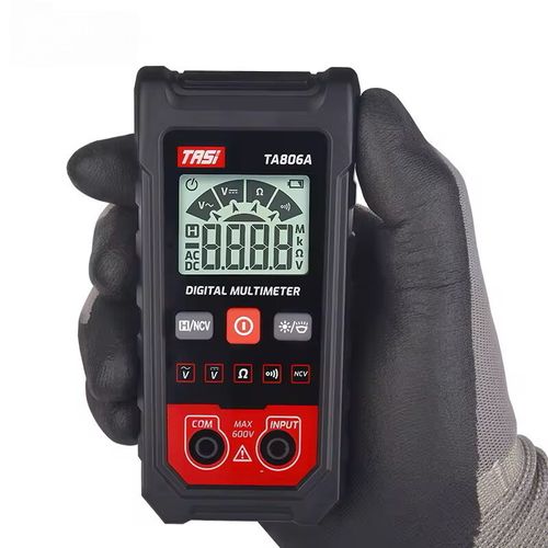 Digital multimeter, high-definition digital display , red and black probes, capable of measuring AC-DC voltage, current, resistance, continuity, with intelligent anti-burn protection. The body is compact and portable, easy to operate. It is a precise and efficient pocket wonder for electricians, electronics enthusiasts, and home circuit maintenance!