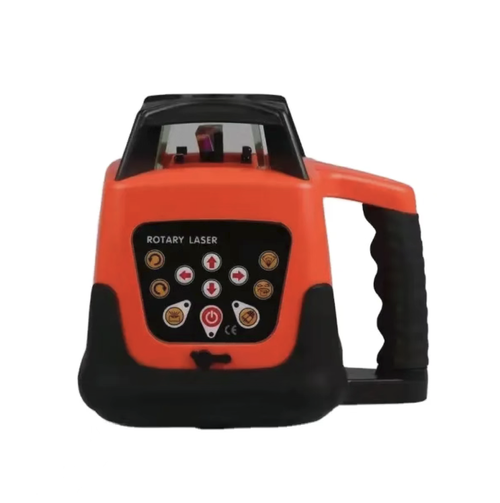 This red laser leveler features 360° full-range coverage and IP66-level military-grade protection. When paired with the receiver, it enables remote operation up to 2000 feet. It supports 360° full-range scanning and multiple directional modes. It is dust-proof, water-resistant, shock-resistant, and can be remotely controlled from 65 feet away. It is a professional and precise tool for laying floor tiles, leveling the ground, and pulling ground wires.