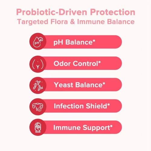 This female probiotic capsule contains V-BLOOM bacteria, mushrooms, cranberries, etc. It helps balance the vaginal flora and stabilize the acid-base balance. The capsule is easy to swallow and can be taken once a day without any burden. It is a light option for private care. Place your order today and you will receive 3 bottles of the Queen of Beneficial Bacteria for Women - a product that removes odors and regulates acid-base balance.