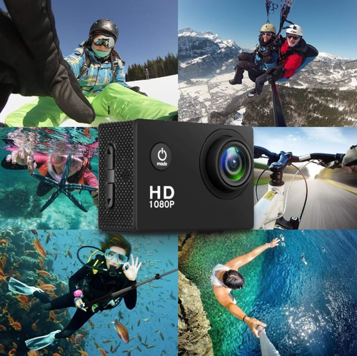 A sports waterproof camera, capable of capturing detailed scenes in extreme conditions with high definition. It is waterproof and durable, and can be fixed on helmets, handlebars, etc. for shooting in various scenarios. Whether you are cycling, skiing or diving, it allows you to free your hands and clearly preserve every exciting moment of your adventure, becoming a memory carrier of extreme life.