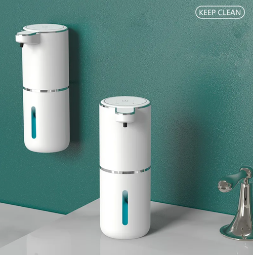 Touchless Automatic Soap Dispenser for Kitchen and Bathroom, Liquid Hand Soap Dispenser, Water-Resistant and Rechargeable