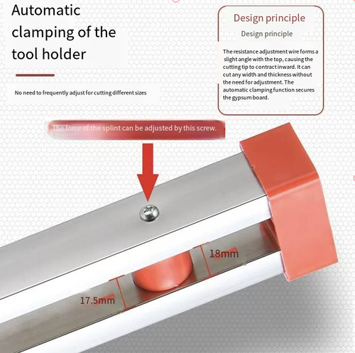 Multi-functional gypsum board cutter, with stainless steel push blade for effortless cutting, precise scale for accurate positioning with minimal error, foldable for easy portability and storage, suitable for various boards such as gypsum boards and density boards. It is an efficient tool for woodworking and decoration board cutting. It is capable of adapting to various construction scenarios, making it an excellent assistant for both decoration workers and DIY enthusiasts.