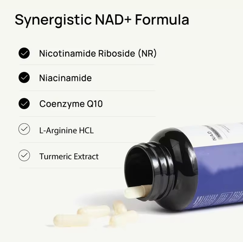 If you place an order today, you will receive 3 bottles of Nicotinamide Enhancing Sex Hormone Capsules, Selerb Nicotinamide Capsules. These capsules are centered around NAD+, combined with ingredients such as Coenzyme Q10, taken 1 capsule per day for a 30-day cycle. They gently empower cells, enhance energy and function, and help you regain a youthful state. Make every day filled with energy and confidence