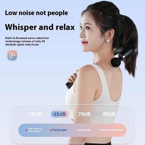 Multifunctional Diversified Bent Head Body Massage Gun 30 Relaxation Hammering Tool Fascia Lifting Device for Legs