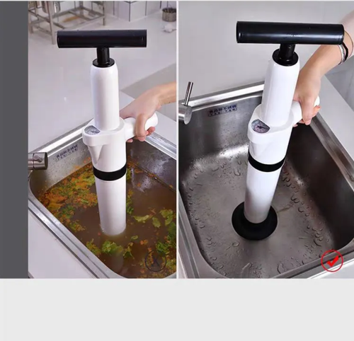 Integrated flushing and cleaning pipe toilet cleaner. Instantly generates 0.4MPa high-pressure airflow, quickly unclogging various scenarios such as toilets, sinks, and floor drains. Simple to operate, with a thickened air tank that is durable. A must-have for home pipe emergencies. Do it yourself to save money and effort, and say goodbye to clogging troubles.