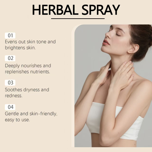 The herbal spray is specially designed for African skin types! It can lighten the complexion, brighten the color, soothe and repair the skin, and nourish and revitalize it. Just one spray can make your dark skin look evenly toned. Order today and you can get 3 boxes, allowing you to boldly showcase the flawless beauty of your African skin without any spots!