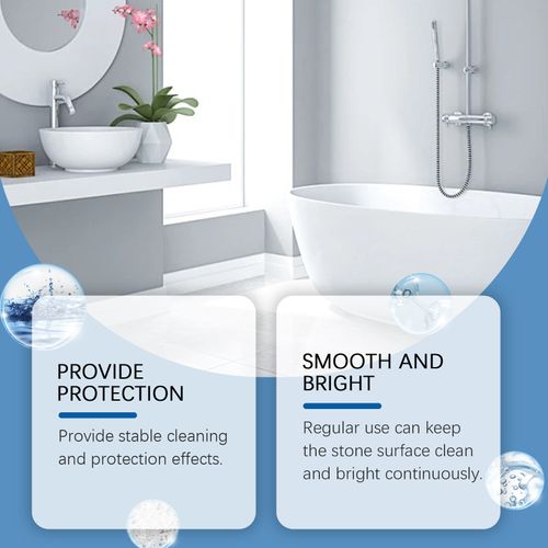 Nano-coated crystal spray, 1 spray and 1 wipe to apply a protective film to tiles, stones, and wood: anti-stain, anti-damage, double the shine, dries in 3 minutes, simple to use and odorless. Order today and get 2 bottles, covering the home care for half a year. The materials in the kitchen and living room can be refreshed, spend one penny to stock up on double renewal power, and easily create a decoration-level shine!