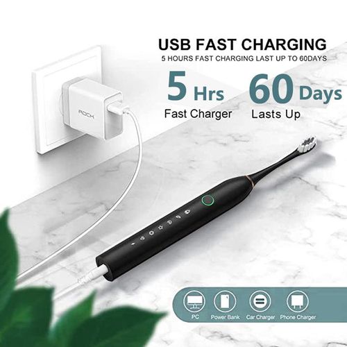 Design Waterproof Portable Rechargeable Electronic Electric Toothbrush