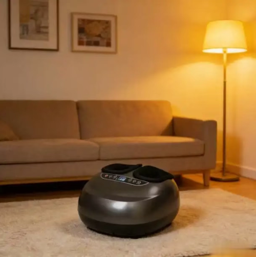 This foot massage machine is the savior for those with sore feet: fully automatic kneading + airbag compression, precisely targeting acupoints to unblock meridians and relieve leg swelling. It provides constant temperature heat therapy to warm the entire foot. With remote control, you can enjoy 15 minutes of relaxation while watching your favorite TV shows, alleviating foot pain and fatigue caused by prolonged standing or sitting.