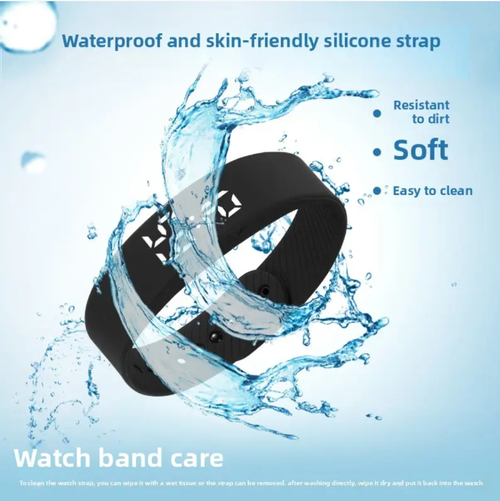3D intelligent all-silicone wristband, a caring companion for exercise. It features a full silicone strap that is gentle on the skin and comfortable to wear. It has 9 functions including step counting, full tracking, and data storage. It can be quickly charged and is waterproof. It can accurately record exercise and health data, making it an intelligent assistant for both beginners and fitness enthusiasts. It is comfortable to wear and very practical.