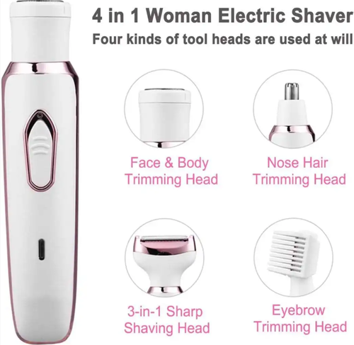 Multi-functional 4-in-1 Women's Hair Remover