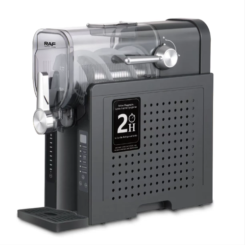 The household fully automatic snow melting machine can be operated with just one click to create smooth snow-melt ice cream and ice slush. It features automatic cleaning with no need for manual maintenance. The small size doesn't take up much space. This machine can be used for multiple purposes, such as making ice pulp juice and milkshakes. It is an all-in-one cold drink wonder for cooling off in summer and for family gatherings, allowing you to enjoy cold drinks with ease.