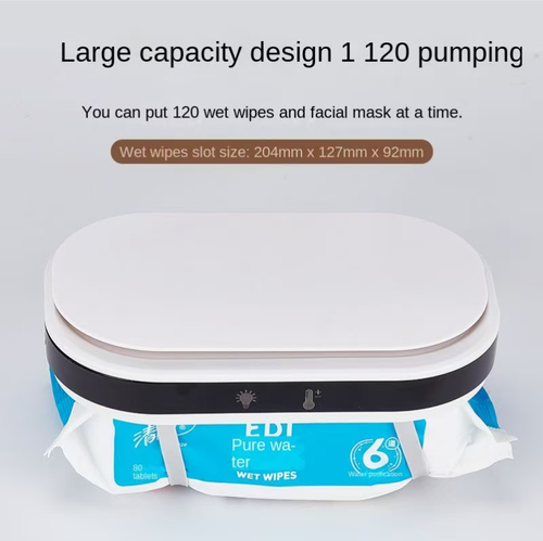 Portable Wet Tissue Warmer, Personal Care Electronic Heater, USB Car Portable Travel Moist Towel Warmer with Plug-in Power Supply