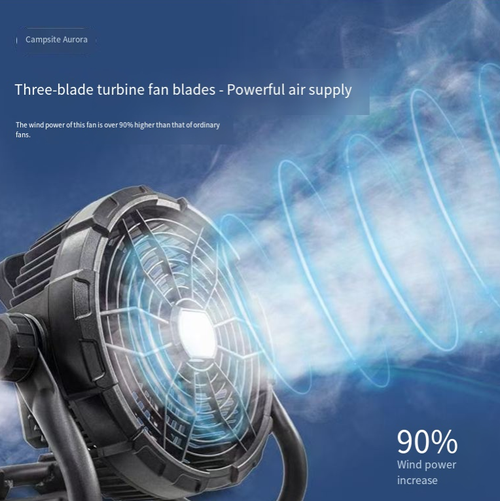 Outdoor party must have it! This mosquito repellent fan: variable speed control + 360° rotation, silent and refreshing without disturbing the atmosphere. Equipped with 1000 lumens 3-level lights, suitable for emergency use during camping and other occasions. IP44 waterproof, not afraid of splashes. The stand is stable and can be placed firmly anywhere. It's like a top-notch fan + lamp + waterproof tool. Suitable for camping, picnics and home use. Saves equipment while being practical!