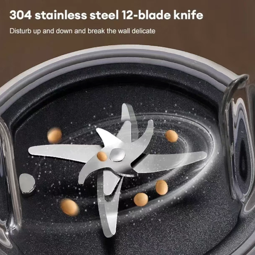 Vintage cream-style silent blender, running at a low noise level of 48dB, does not disturb sleep. With a 1500ml large capacity, it can meet the needs of the entire family. It can handle 8 functions such as making soy milk, rice porridge, and juice all at once. It supports预约 and automatic cleaning. It is smooth and free of residue without the need for filtration. Its appearance is as exquisite as its performance. It is an ideal choice for a gentle breakfast.