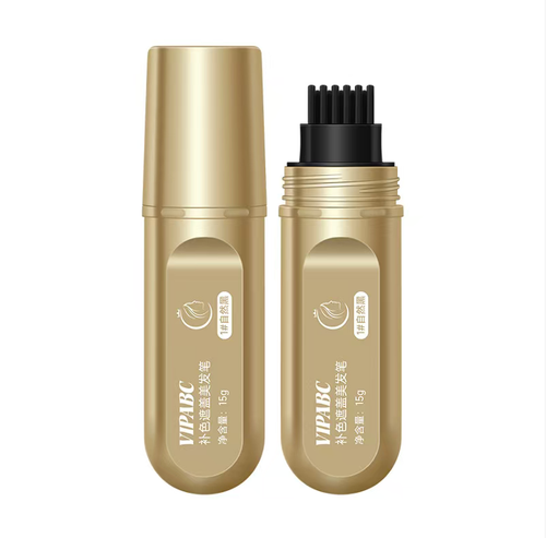 Order today and you will receive 4 small gold-tipped peptide hair styling pens. They have a golden handle with 10 teeth on it. They can fix gray hair and make the hair show its natural color. They have waterproof and sweat-proof functions, making the hair smooth. Just open the package and use it to style your hair. It only takes 2 minutes to cover both sides of your head. Store it in your pocket for emergencies!