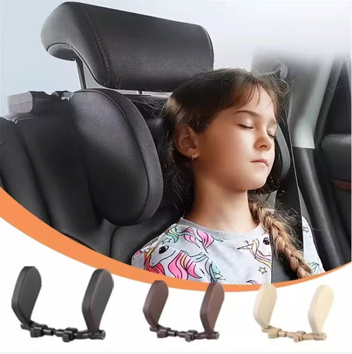 Long-distance driving causes neck pain and head shaking during emergency braking? This car headrest is supported by memory foam that fits around the neck, providing dual-sided cushioning and stable support for the head and neck. It has a comfortable width of 140-280mm and is suitable for the entire family. It can be adjusted in 360 degrees and is made of soft, skin-friendly fabric, making travel both comfortable and reassuring.