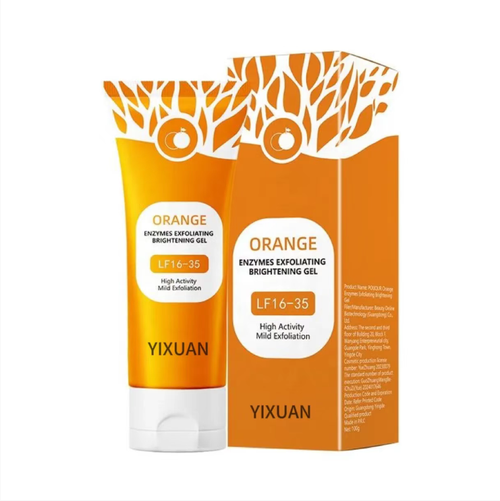 Order today and you will receive 5 bottles of Orange Enzyme Exfoliating and Blackhead Removing Deep Cleansing Gel. It contains gentle enzymes that can break down dead skin cells. It can be used on facial skin and effectively unclogs pores, lightens pigmentation, and nourishes the skin. After use, the skin will feel soft and not tight, and it will naturally have a lustrous appearance even without makeup.