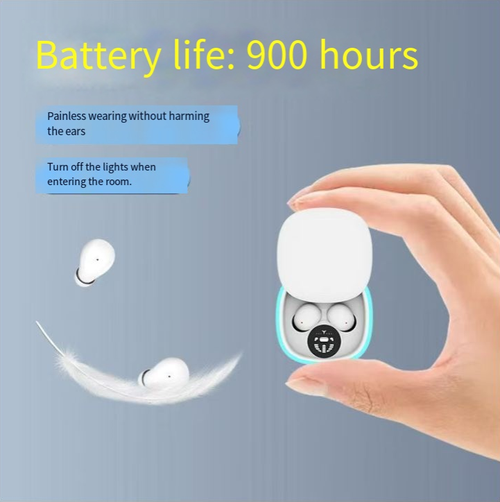Bluetooth 5.4 Wireless Earphones Small Earbuds Sleeping Sport Invisible Headphones Bass Sound Quality Headset Sliding Cover
