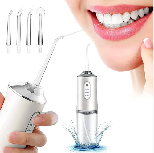 Oral Irrigator Waterpulse Electric Water Flosser USB Rechargeable Oral Irrigator Wireless Electric with 3 Modes