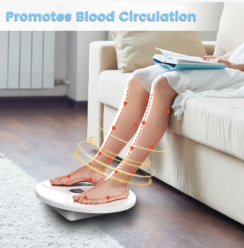 This EMS infrared heating foot and leg massager combines EMS microcurrent with three-level infrared heating dual-effect technology. It can deeply relax muscles and promote blood circulation. The metal electrodes and matching patches provide dual-zone care. The intelligent remote control operation is convenient. It is a thoughtful companion for relieving fatigue and improving coldness in hands and feet.