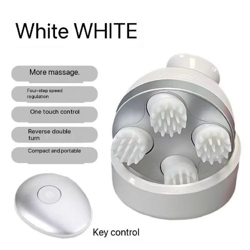 Scalp massager, microcurrent technology, relieves headaches, dizziness, and promotes blood circulation in the head