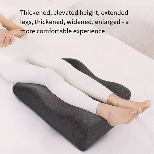 The 27° golden angle fits the body curve. The slow-rebounding memory foam provides support for the waist and hips, dispersing pressure and preventing fatigue even after prolonged use. The thickly divided design accommodates variations in height. The soft yet non-sagging skin-friendly fabric eliminates stickiness. It is easy to exert force without distraction. Finding the angle allows intimacy to shift from cooperation to enjoyment freely.