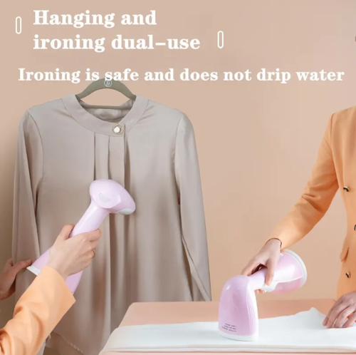 The large aperture panel handheld ironing machine, with abundant steam and a large panel, can iron flat immediately. It supports both dry and wet use, and integrates hanging and flat ironing functions. It is portable for business trips and home use. It is operated with one button, safe and without water leakage. It quickly heats up and is suitable for various scenarios. It is an efficient and convenient choice for clothing care.