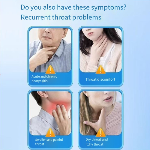 This throat-shaped medical fever-reducing gel is for external use and quickly relieves sore throat, dryness, itching, and burning sensation. It is suitable for people who use their voice frequently and for emergency use by those with a cold. The refreshing texture is easily absorbed, making it an ideal topical soothing product for relieving throat discomfort. To open up the market today, you can receive two boxes with your order.