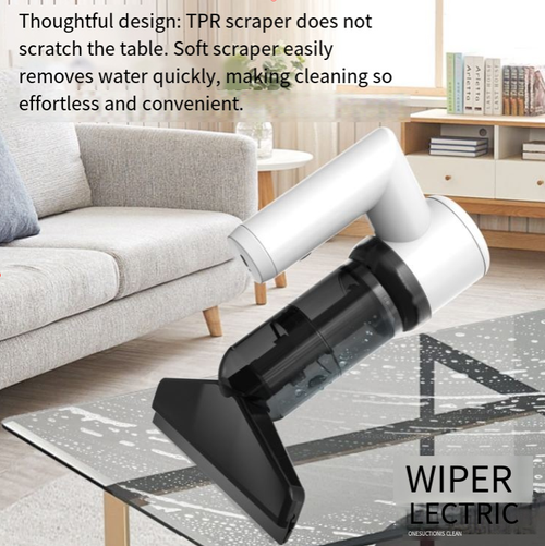 Electric handheld window cleaner! With strong suction and perfect adhesion, it won't slip, and can easily clean windows of any height. Water stains and dirt disappear instantly, leaving no water marks and making the window brighter. It is lightweight and comfortable to hold, doubling the cleaning efficiency. Must-have for home!