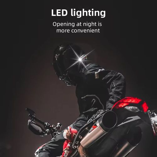 This helmet Bluetooth headset integrates LED lighting and intelligent ambient lights, enhancing safety and coolness during night rides. The Bluetooth connection is stable, allowing for clear phone calls and music playback. It has a 40-hour battery life and is easy to wear, providing multiple benefits for daily or long-distance rides.