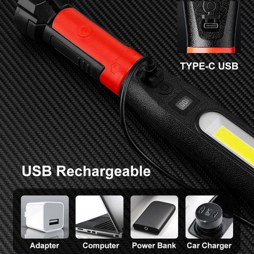 Multifunctional LED auto repair light, strong magnetic attraction