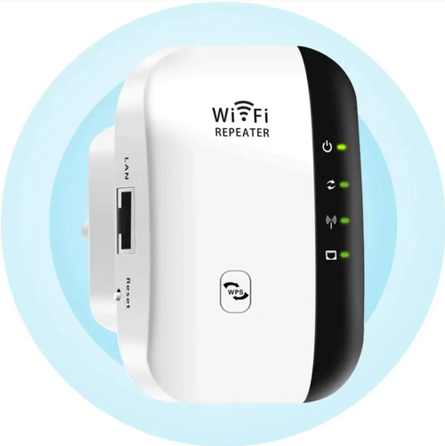 Place your order today and you will receive 2 WiFi signal booster amplifiers. This amplifier adopts 2.4G + 300Mbps technology. It can be installed simply by plugging it into the socket, without taking up space, and is compatible with all routers. It transforms the signal blind areas in the bedroom, kitchen and bathroom into areas with full signal strength, allowing you to watch TV and make calls without any delay, and also eliminates the need to worry about signal issues.