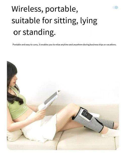 Calf and Leg Massage Heat Therapy, Leg Vibration Heating, Adjustable Power and Mode, Perfect for Home and Post-workout Use