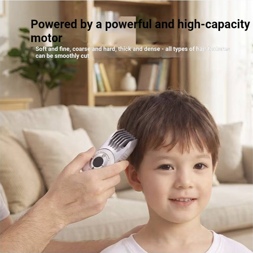 Home digital hair clipper, suitable for both adults and children. Equipped with a digital power display, it supports multiple length adjustment options and comes with a limit comb. Runs with low noise, the blade is easy to disassemble and clean. Wireless charging is available for use. The handle is comfortable to hold. Even beginners can operate it. It is suitable for simple hair trimming at home.
