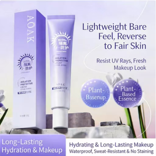 If you place an order today, you will receive 10 bottles. This is enough for a year's use. It combines the functions of whitening, sun protection and concealing makeup. The texture is smooth and not greasy. It can evenly brighten the skin and cover yellow tones. It can create a natural and clear makeup-free state. In a hurry, it can remove makeup in just 30 seconds, allowing you to maintain a good makeup appearance easily.