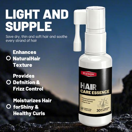 Hair Growth Black Hair Essence Spray - Absorbs instantly after one spray and gentle massage. Plant extracts awaken hair follicles to prevent hair loss, and also revitalize dull black hair. Visible results in 2 weeks. Order today and get 4 bottles, which is enough for 2 months. Suitable for problems such as tired hair loss and stressed white hair. The spray head is precise and does not waste. Use it casually every day to easily grow thick and black hair. Excellent value for money.