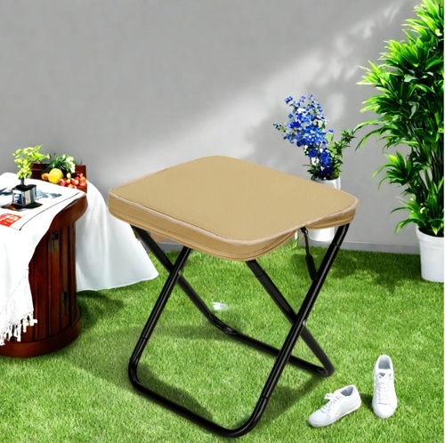 Backpack-style pen bag and folding chair, imaginative black technology One tool for two uses. When unfolded, it instantly transforms into a mini folding chair. The Oxford fabric is durable and the structure is stable, capable of withstanding weight. Suitable for use at school, camping, or when taking a break on the street. This is a creative and practical outdoor gadget!