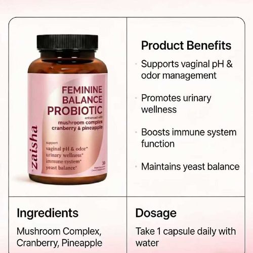 Order today and you will receive 2 bottles of Anti-Gynecological Odor Regulating Female Body Probiotic Capsules. This is a convenient daily supplement that combines the natural effects of mushroom complexes, cranberries and pineapples. It improves the microecology in the private area from the root, balances the bacterial flora, reduces odors, lowers the risk of infection, and enhances overall immunity. It provides a long-term, gentle and effective private health management solution for women.