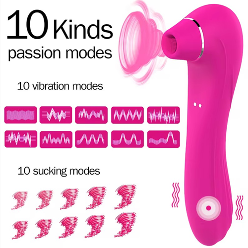 This pink massage stick integrates magnetic charging and multi-frequency adjustment. Press the power button for 3 seconds to turn it on, and gently touch to switch between suction and vibration modes. It supports various charging methods such as PC, car, power bank, and power strip, allowing you to relieve physical fatigue anytime and anywhere. With its gentle touch and powerful force, it helps you dispel muscle soreness and opens up a new experience of comfort and relaxation.