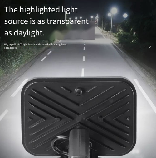 This 55-bead lithium battery work lamp features matrix-style LED lamp beads with high energy efficiency and bright illumination. It has dual USB charging ports and an upgraded handle with multi-angle adjustment, allowing for smooth switching between near and far light. It is suitable for various scenarios such as auto repair and outdoor use, and is a versatile and mobile light source for dark environments.