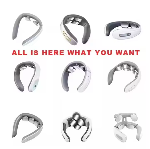 4D Cervical Massage Device, 304 stainless steel contacts for precise massage, multiple modes adjustable, Micro-USB charging with long battery life. It fits the neck circumference and is comfortable to wear. Whether at work, at home or on a business trip, it can provide a SPA for the cervical spine, relieving stiffness and soreness, and restoring neck comfort!