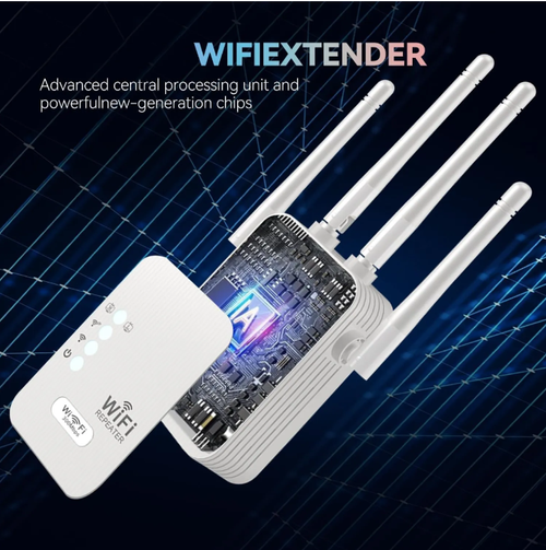 The 1200Mbps WiFi signal booster boosts the internet speed throughout the entire house. With dual-band high-speed transmission and simple operation, it enables seamless high-speed internet access throughout your home, whether you're at home or at work. Say goodbye to lagging and disconnections. Grab it now to embark on a new experience of network freedom!