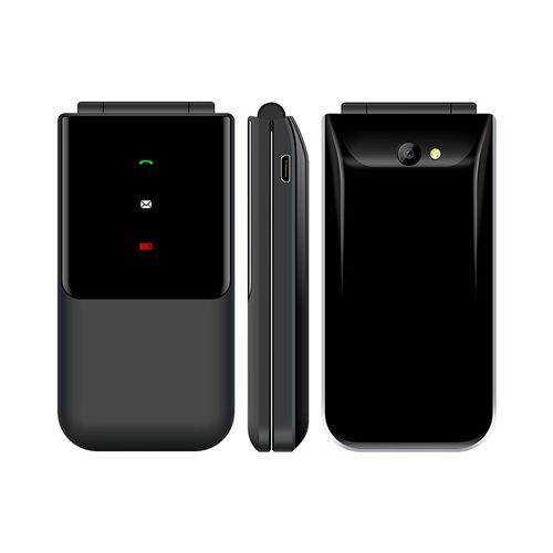 Black Flip Senior Mobile Phone. Dual SIM Dual Standby. Large Buttons and Clear Big Fonts. Ultra-Long Standby Time. One-Click Emergency Dialing. Loud 1524 Box Speaker. Dual-Screen Display. Easy Operation for the Elderly. Unlocked GSM Network. Built-In Flashlight. FM Radio. Voice Broadcast. Anti-Misoperation Flip Design. Compact and Portable. Ideal for Seniors or Backup Phones. Durable Construction. Vibration and Loud Ringtone Alerts.