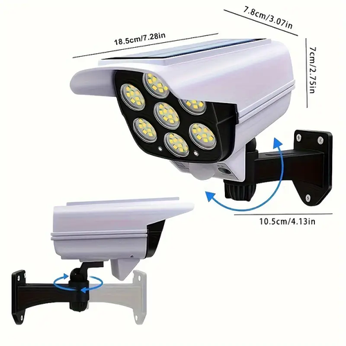 Imitation surveillance design, solar garden light